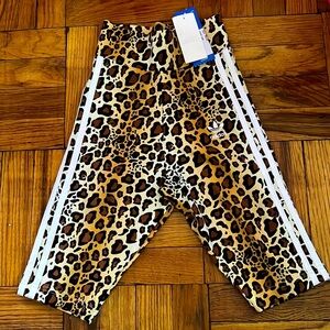 NWT adidas print leggings size: XXS